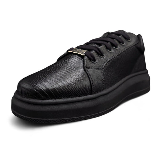 TENIS SNEAKERS ZANKORA NEGROS MISFIT Y LIZARD SUELA CONFORT - LZU8HF