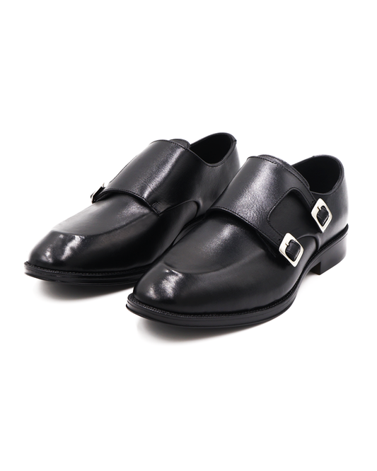 ZAPATO DE VESTIR NEGRO MONKSTRAP PARA HOMBRE