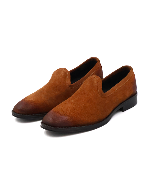 ZAPATO LOAFER CAFÉ SOMBREADO PARA HOMBRE