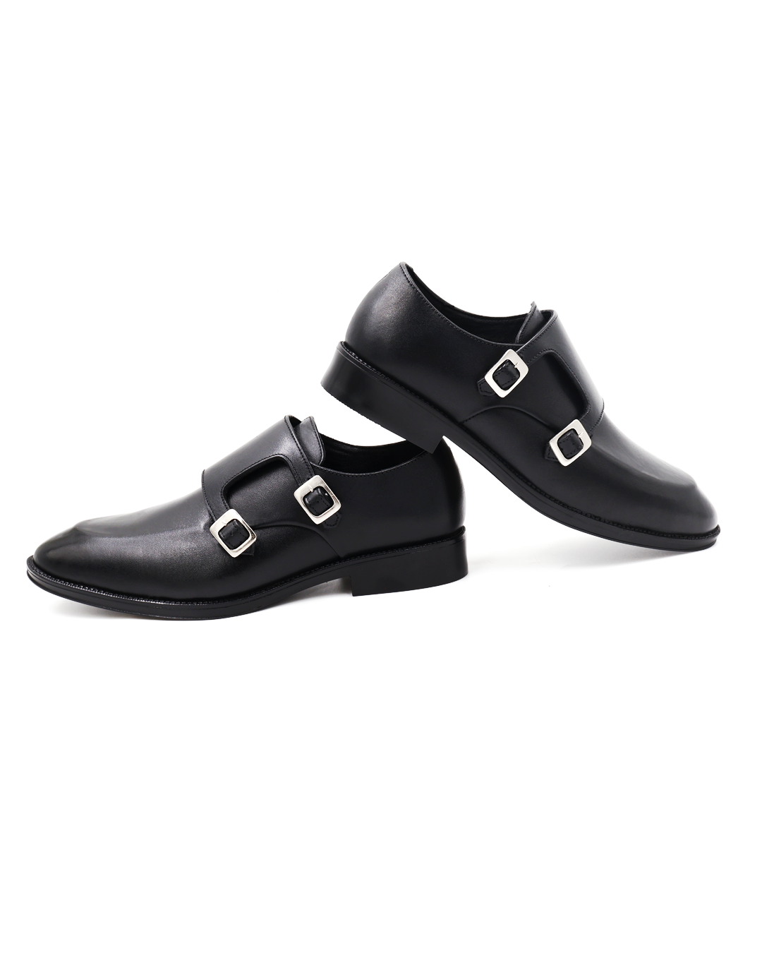 ZAPATO DE VESTIR NEGRO MONKSTRAP PARA HOMBRE