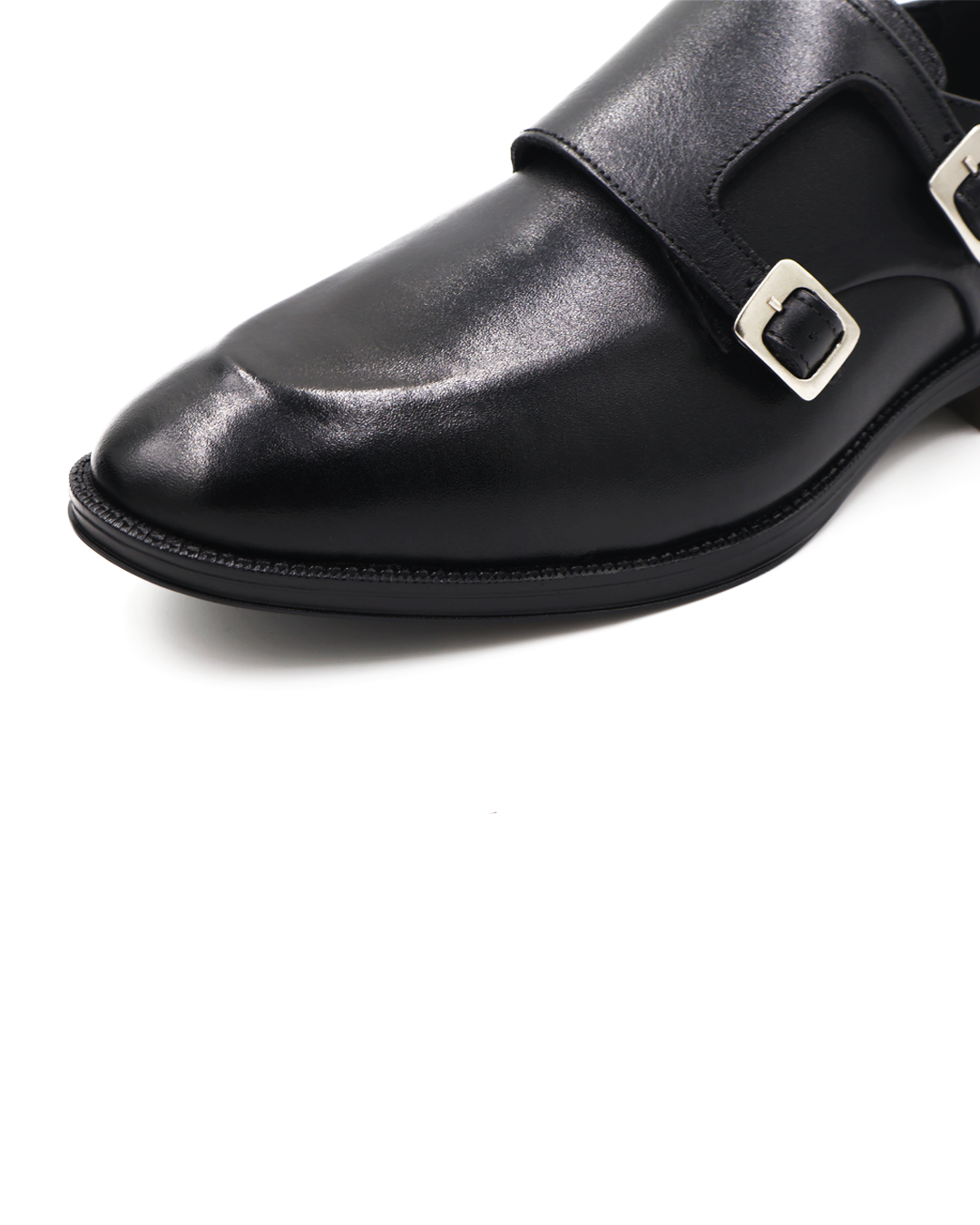 ZAPATO DE VESTIR NEGRO MONKSTRAP PARA HOMBRE