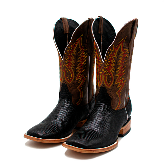 BOTAS VAQUERAS EN PIEL GENUINA DE LIZARD MODELO 2 - DFJ923K