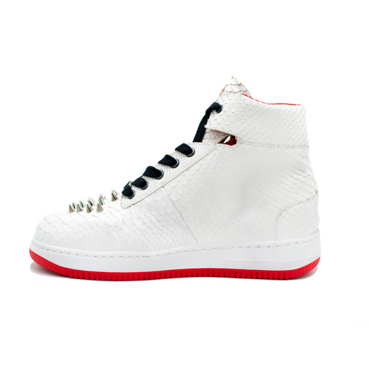 BOTÍN JORDAN COMPLETAMENTE EN PIEL DE PITÓN CON ESTOPEROLES - JIQ892J