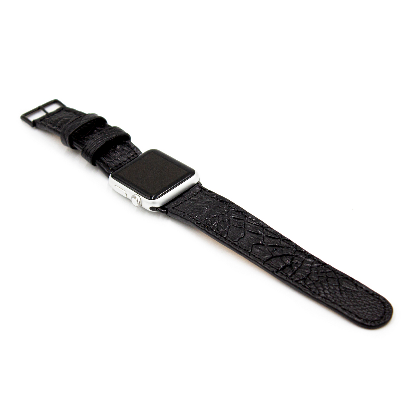 CORREA PARA RELOJ DE MANO EN PIEL GENUINA DE COCODRILO - CWE123