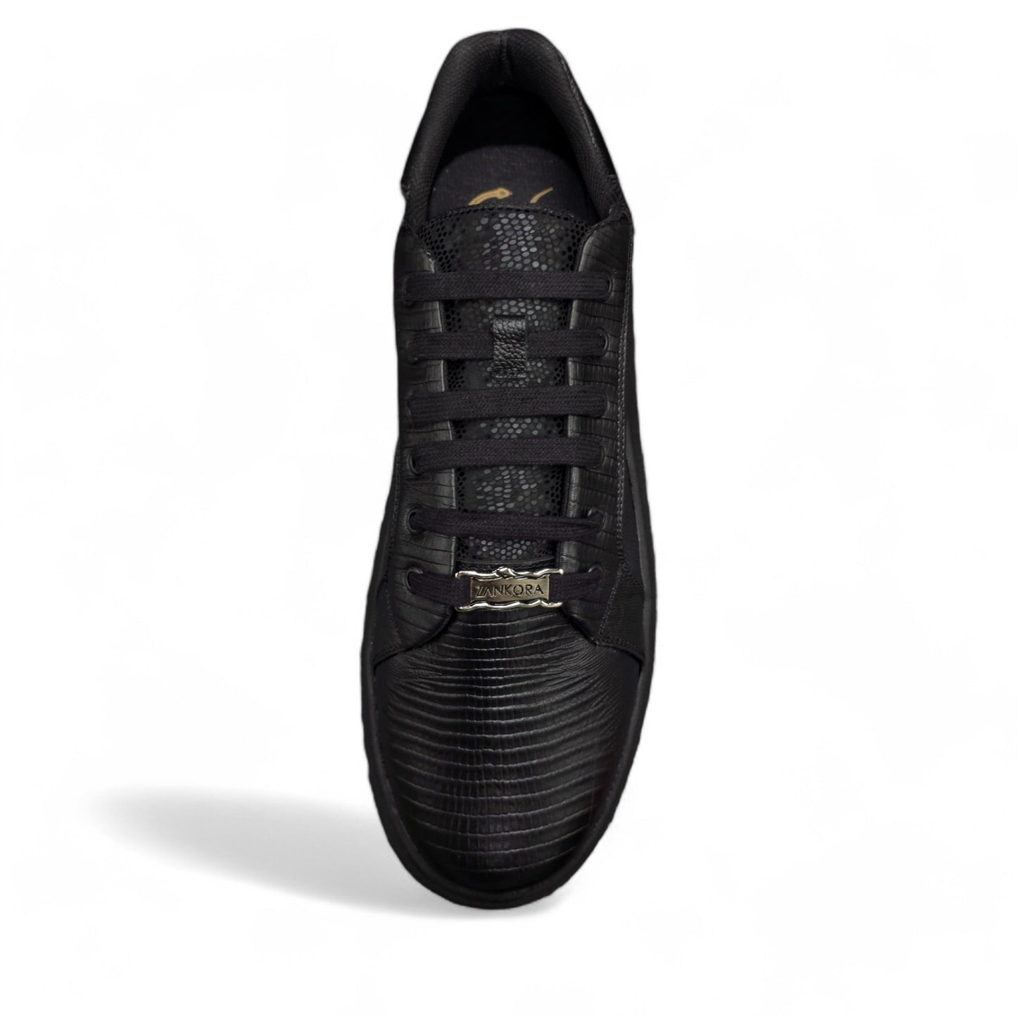 TENIS SNEAKERS ZANKORA NEGROS MISFIT Y LIZARD SUELA CONFORT - LZU8HF
