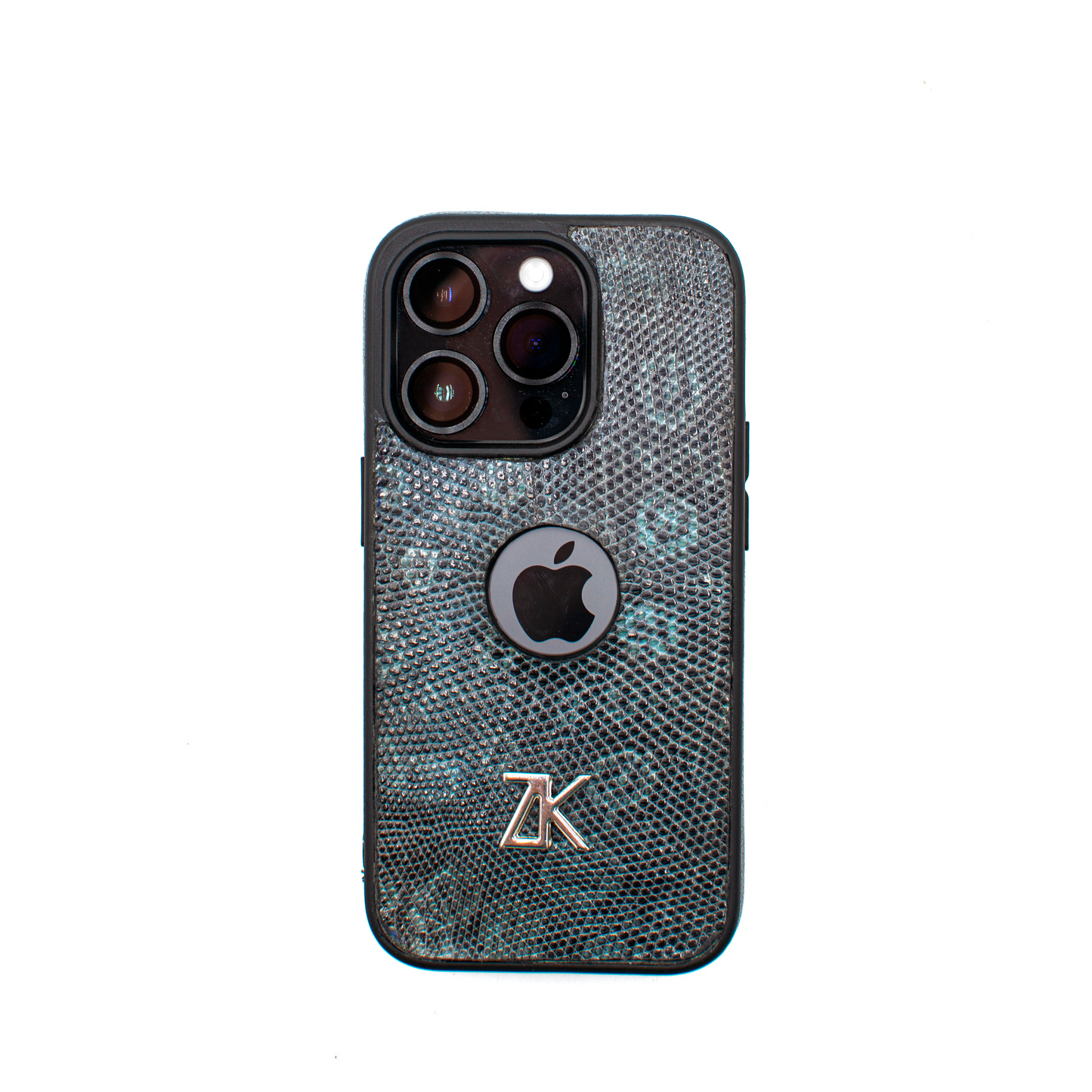 FUNDA EN PIEL GRABADA DE LIZARD RING - FIU290K