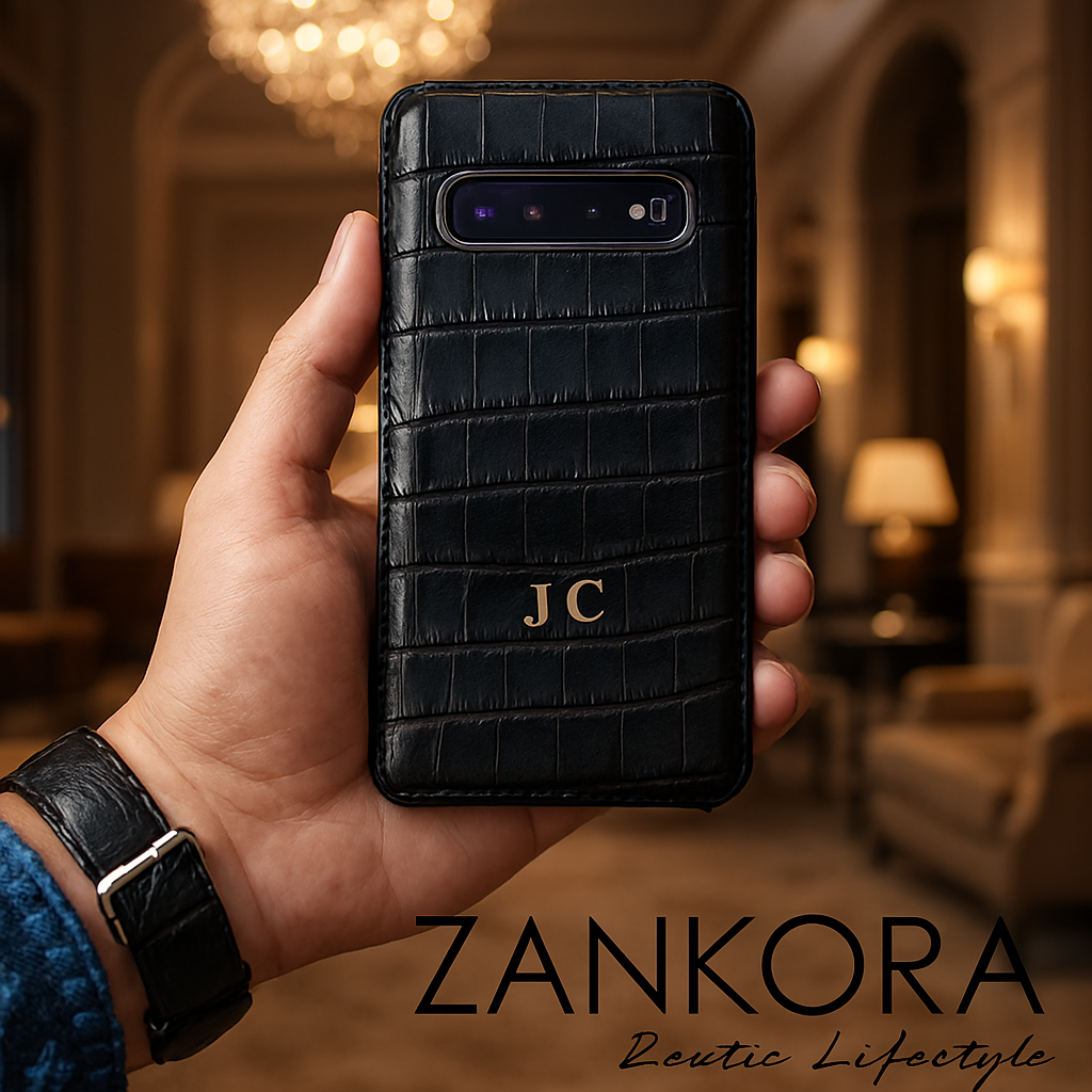 FUNDA / CASE / CARCASA PARA CELULAR EN PIEL / CUERO EXÓTIC DE PANZA DE COCODRILO - PZC309C