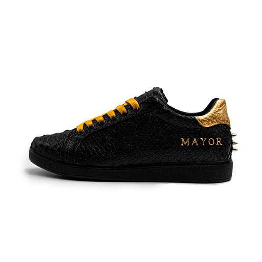 TENIS SNEAKERS COMPLETAMENTE DE PITÓN - PTN857G
