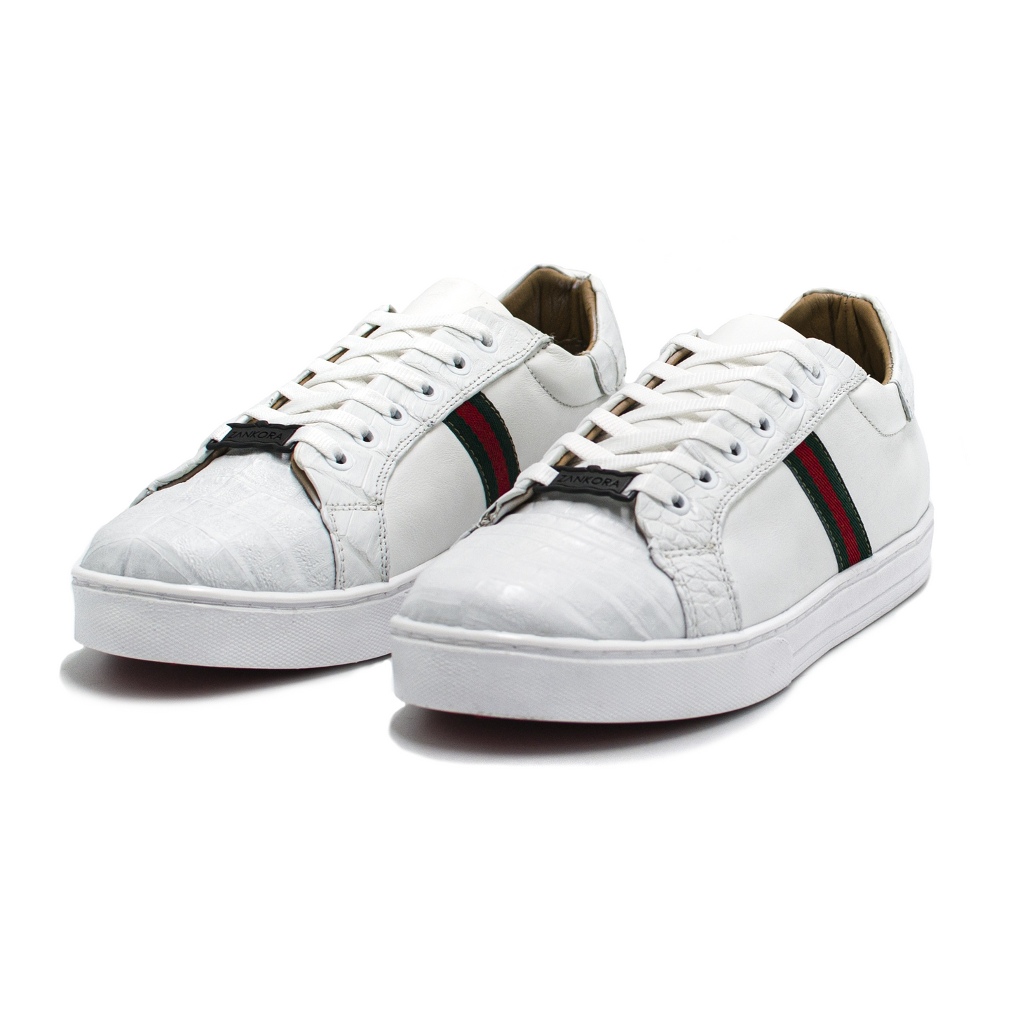 SNEAKERS DE BECERRO ITALIANO CON CAIMÁN -KJS980I