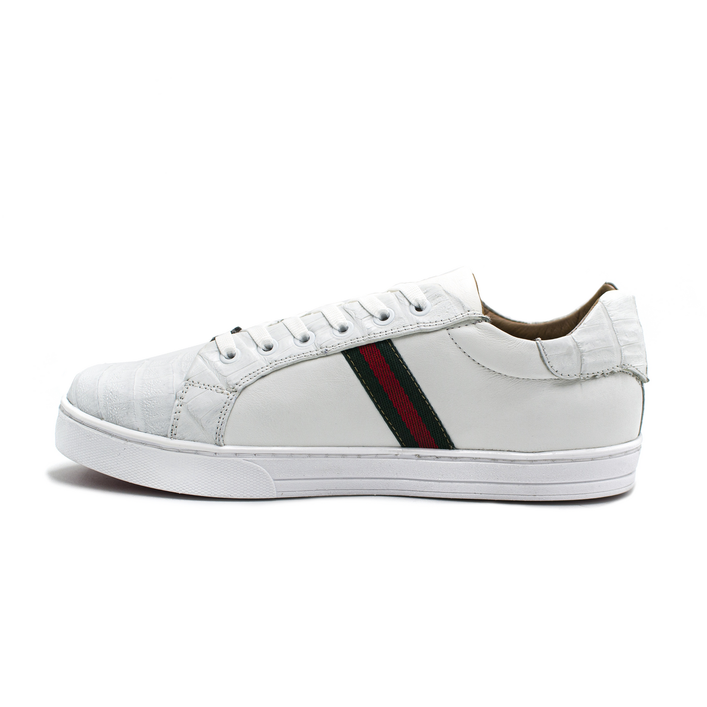 SNEAKERS DE BECERRO ITALIANO CON CAIMÁN -KJS980I