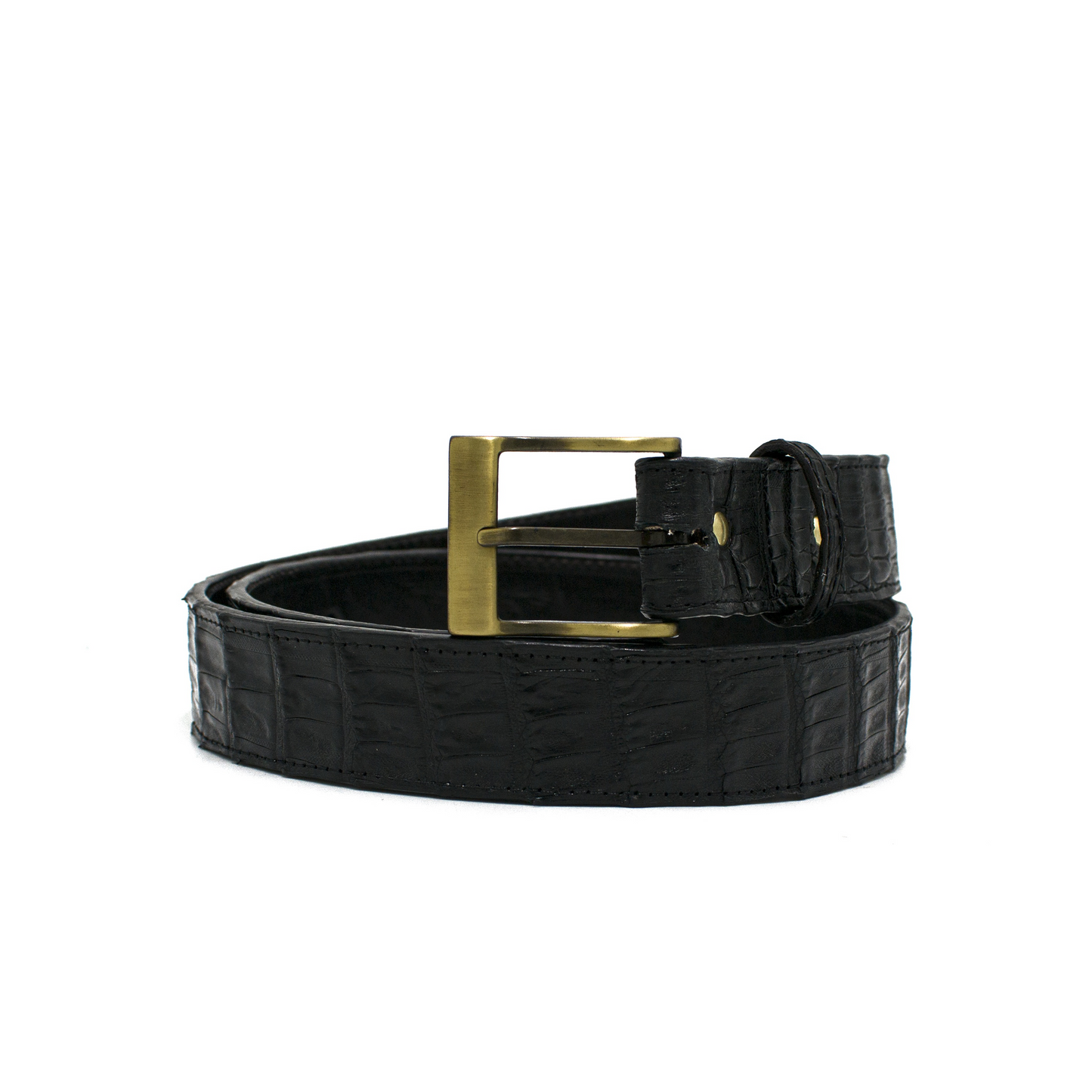 CINTURON EN PIEL DE COCODRILO - ROE903I