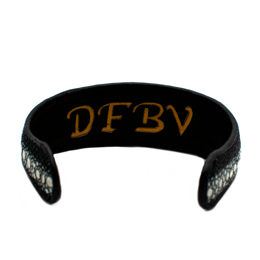 DIADEMA EN PIEL DE MANTARRAYA REYNA -JDE273J