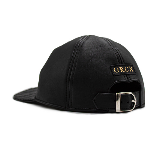 GORRA DE PIEL GENUINA DE COCODRILO Y BECERRO - CAP485HG