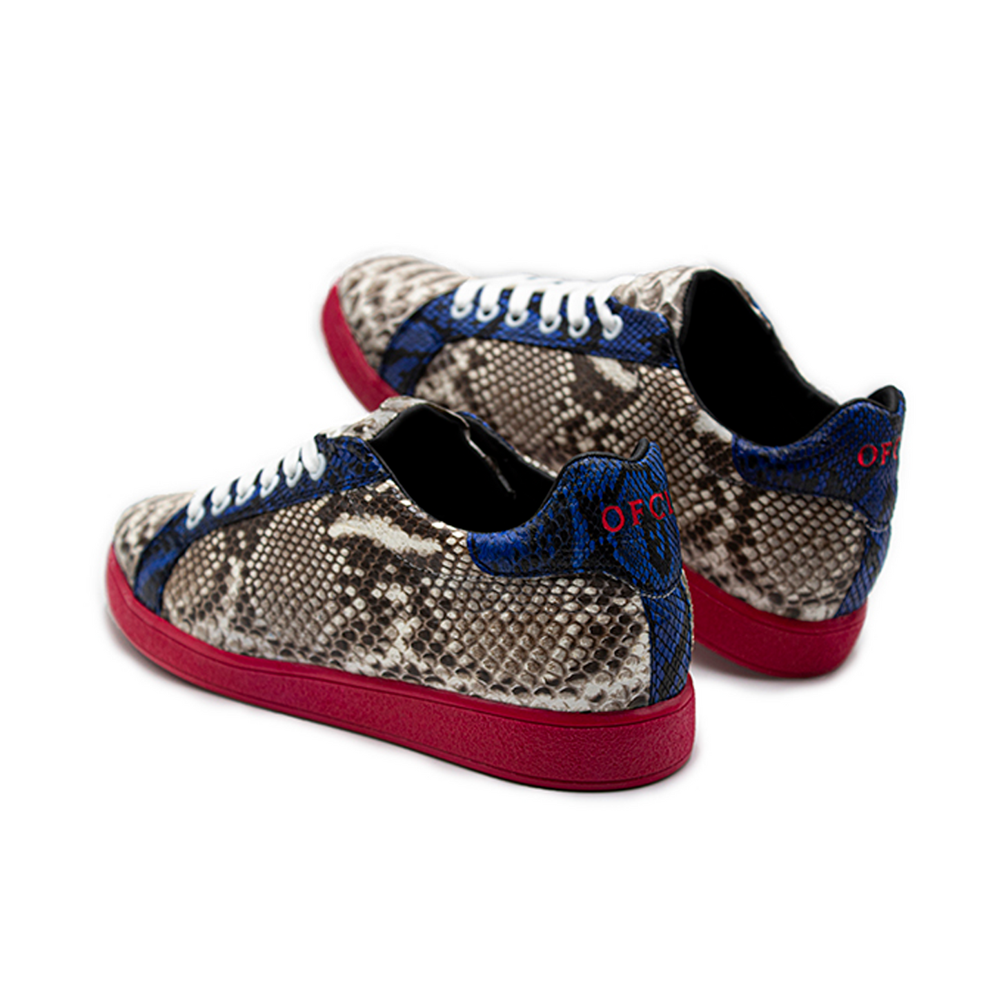 TENIS SNEAKERS COMPLETAMENTE DE PITÓN - PTN847GH