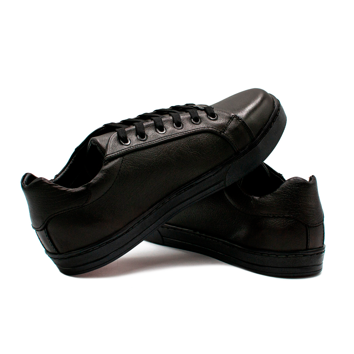TENIS SNEAKERS COMPLETAMENTE EN PIEL DE BÚFALO DE AGUA - KOW023L