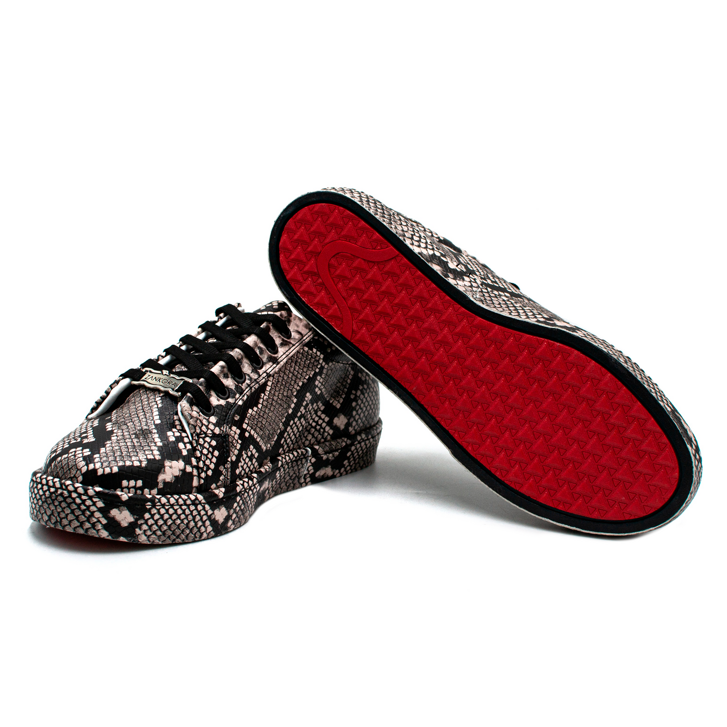 TENIS SNEAKERS EN PIEL SINTETICO PITÓN - SWI398J