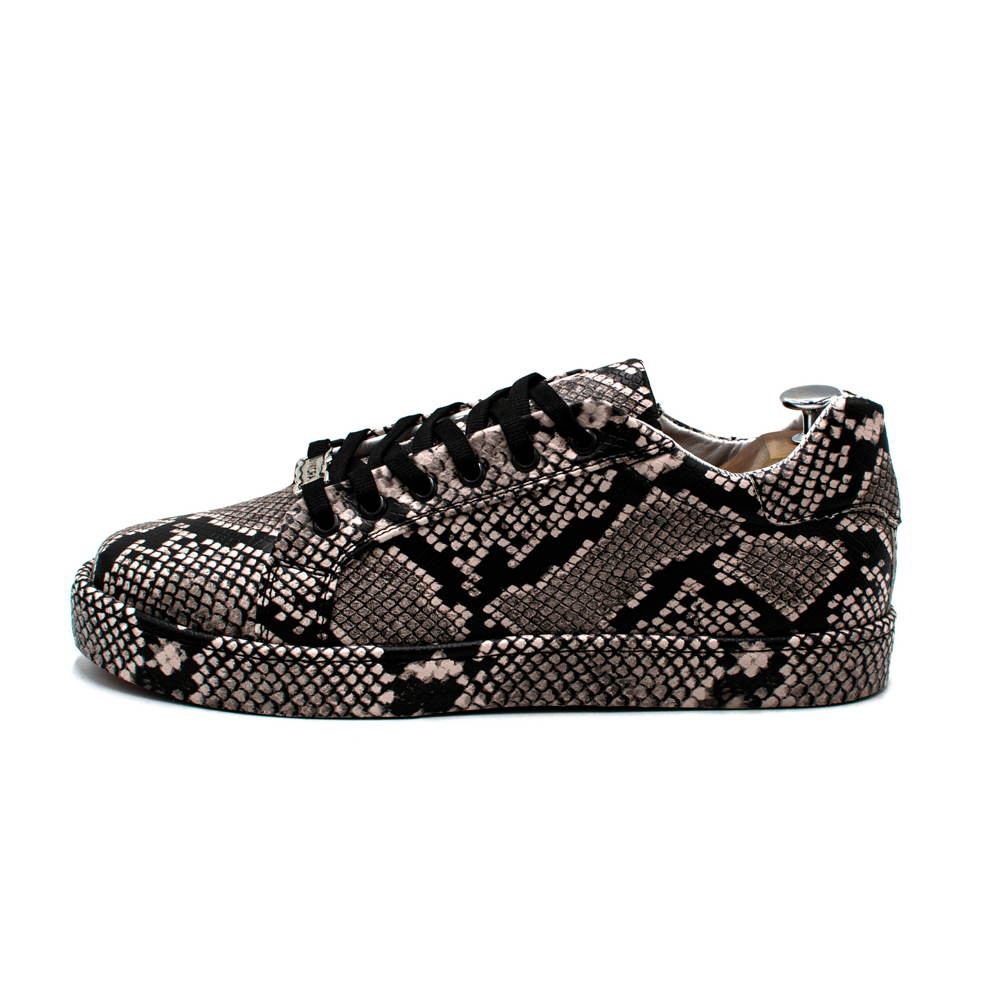 TENIS SNEAKERS EN PIEL SINTETICO PITÓN - SWI398J