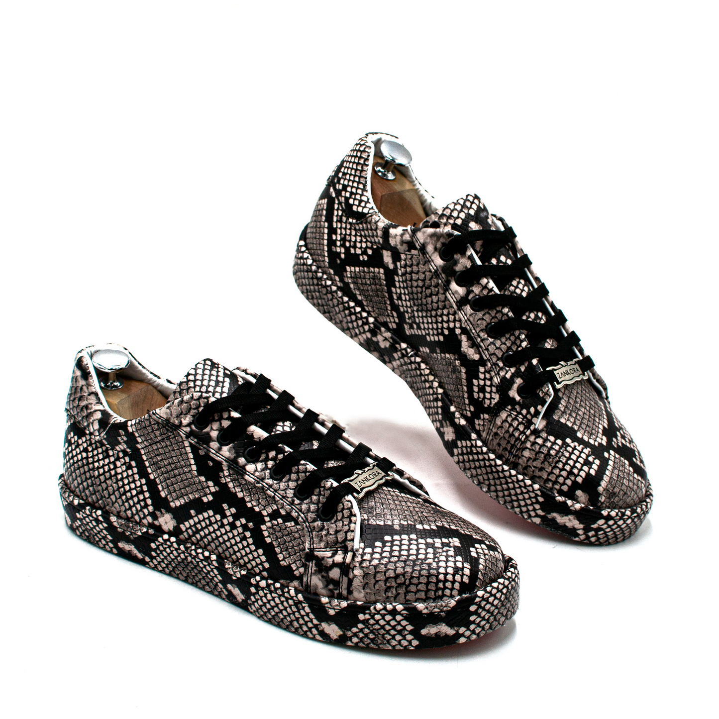 TENIS SNEAKERS EN PIEL SINTETICO PITÓN - SWI398J