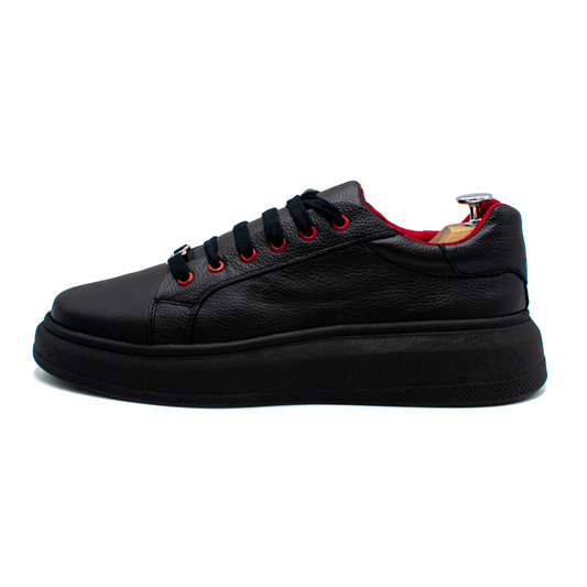 SNEAKER EN PIEL GENUINA FLOTTER CON BECERRO - IOW093