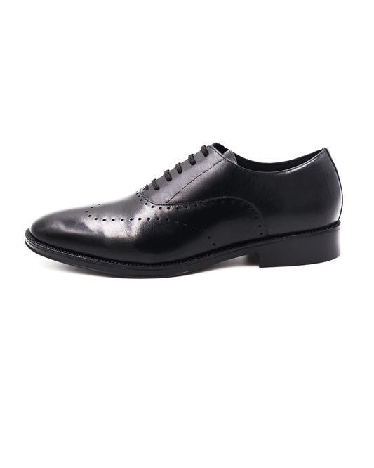 ZAPATO OXFORD  NEGRO PARA HOMBRE EN PIEL VACUNO