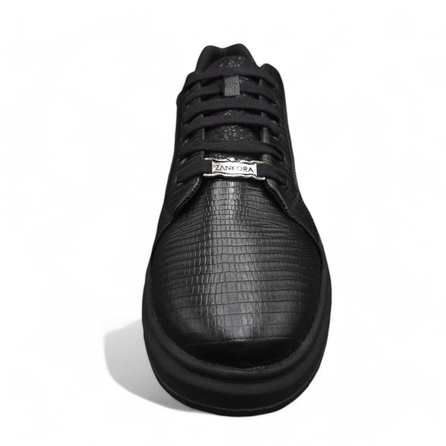 TENIS SNEAKERS ZANKORA NEGROS MISFIT Y LIZARD SUELA CONFORT - LZU8HF