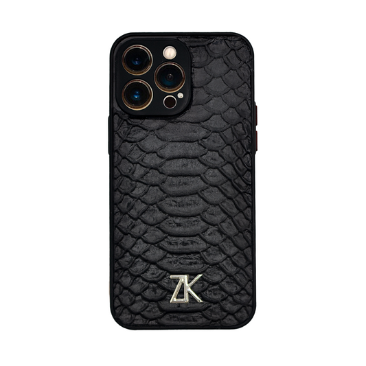 FUNDA EN PIEL GRABADA DE PITÓN - UFX781T