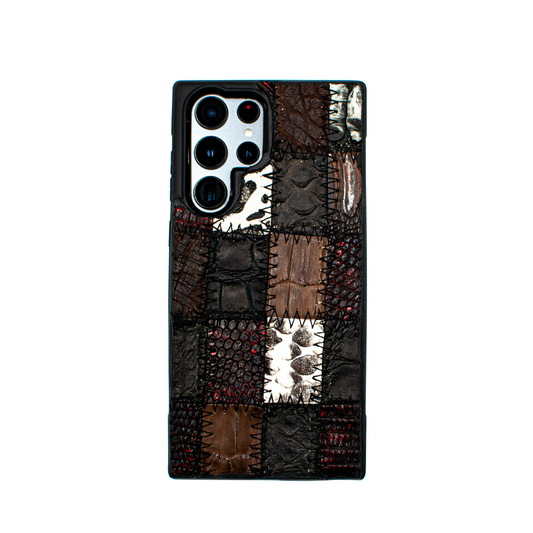 FUNDA EN PIELES GENUINAS MIXTAS - JDW920O
