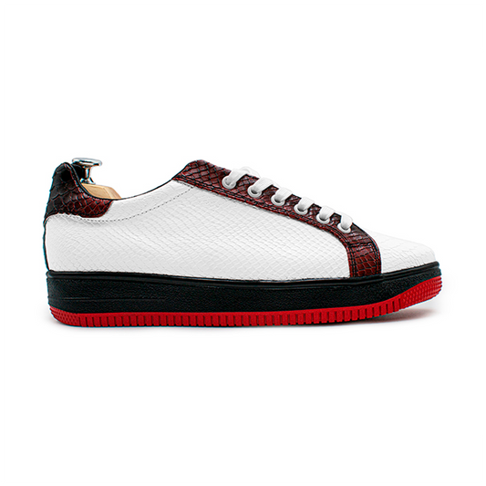 TENIS SNEAKERS COMPLETAMENTE DE PITÓN - OTN857FG