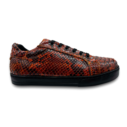 TENIS SNEAKERS COMPLETAMENTE DE PITÓN - PTN285W