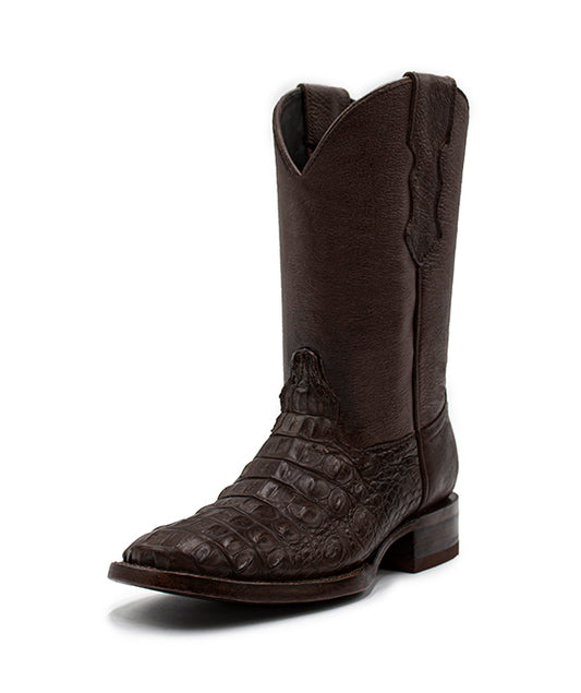 Botas vaqueras de piel exótica de lomo de Cocodrilo - BG58P5G Envío Gratis - Zankora Exotic Life Style