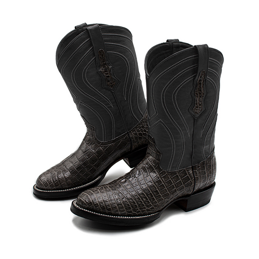 BOTAS  EN PIEL GENUINA DE COCODRILO - BTC57K
