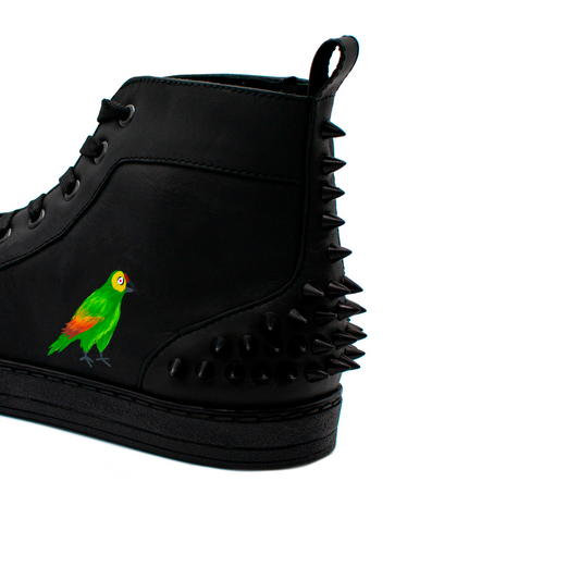 BOTINES EN PIEL DE BECERRO ITALIANO CON ESTOPEROLES - JDW918U