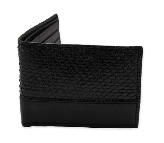 Billetera Exótica de Pitón y Becerro  - C56TR Envío Gratis - Zankora Exotic Life Style