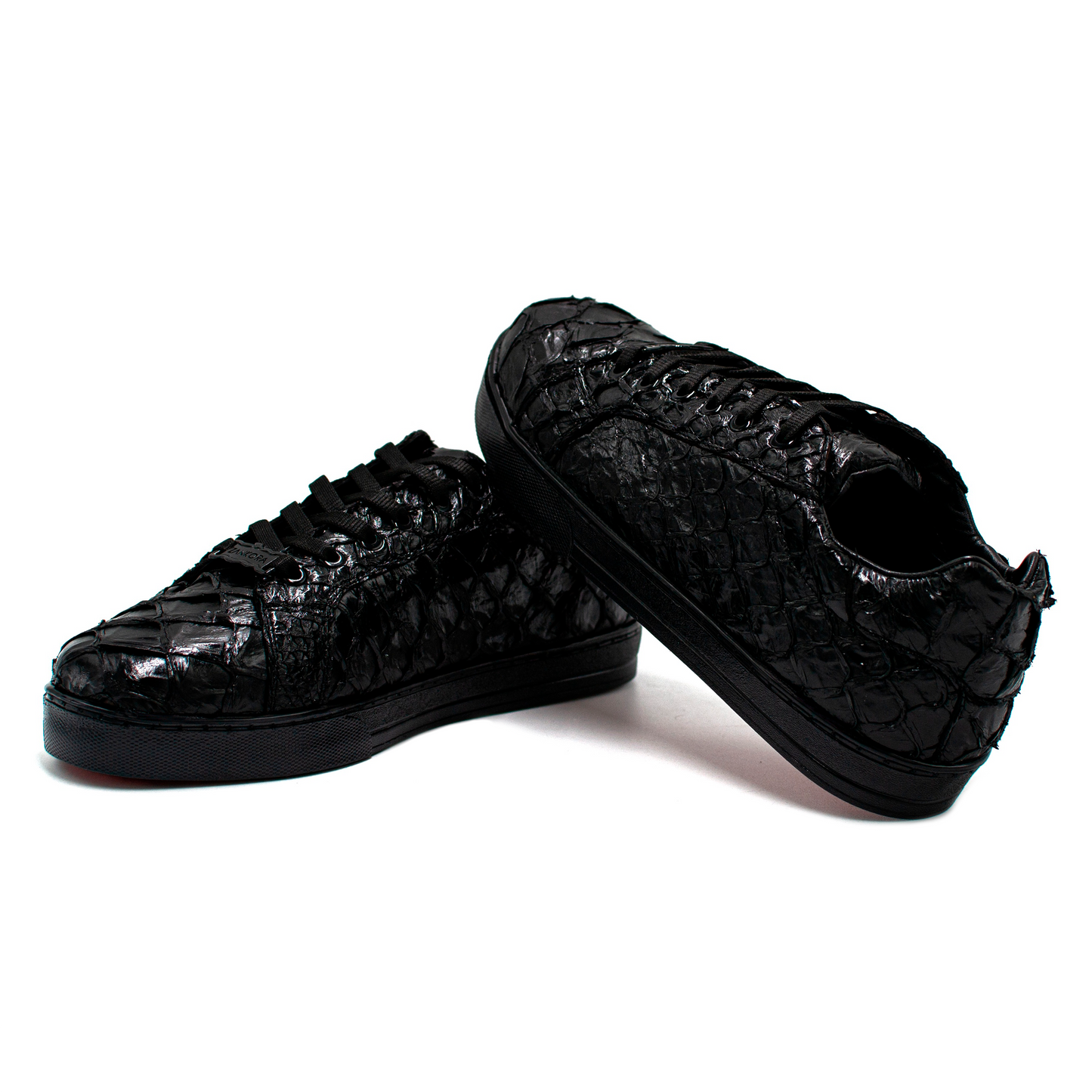 TENIS SNEAKERS COMPLETAMENTE EN PIEL DE PIRARUCU - KOA64UJ