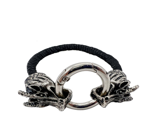 PULSERA DE PIEL COMPLETAMENTE LIZARD - AHD829J