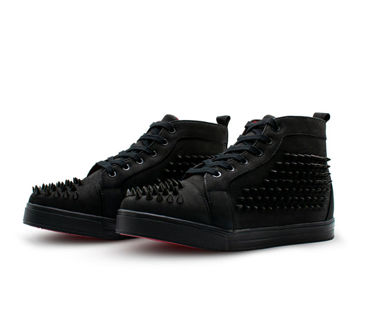 TENIS SNEAKERS BOTÍN DE RES GAMUZA - BTN489RG