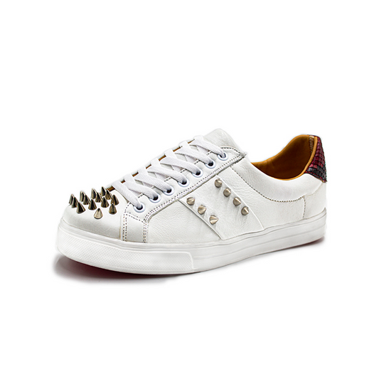 TENIS SNEAKERS DE BECERRO Y PITÓN - E84HPL