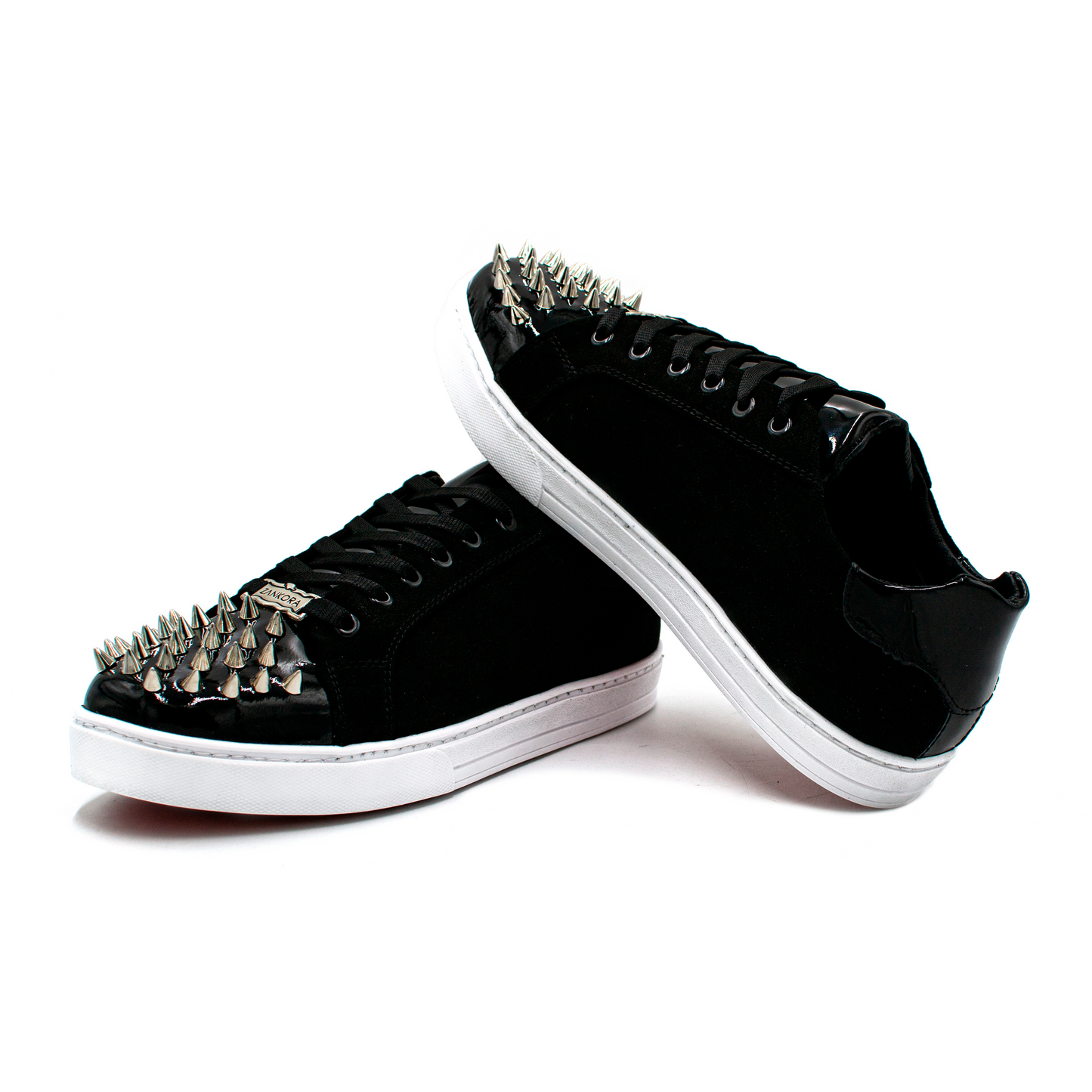 TENIS SNEAKERS EN PIEL DE RES ACABADO CON CHAROL, NOBUCK Y ESTOPEROLES - ASO012L