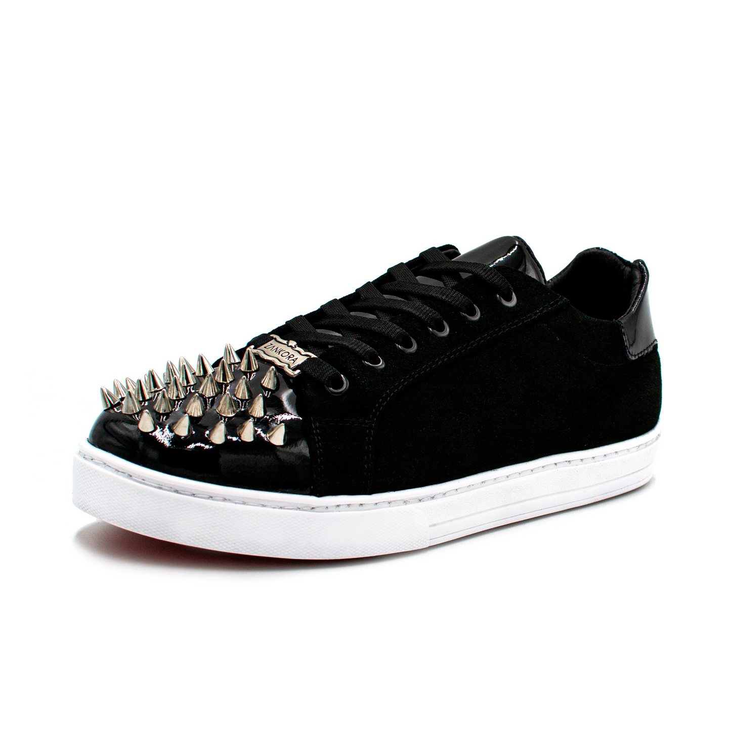 TENIS SNEAKERS EN PIEL DE RES ACABADO CON CHAROL, NOBUCK Y ESTOPEROLES - ASO012L