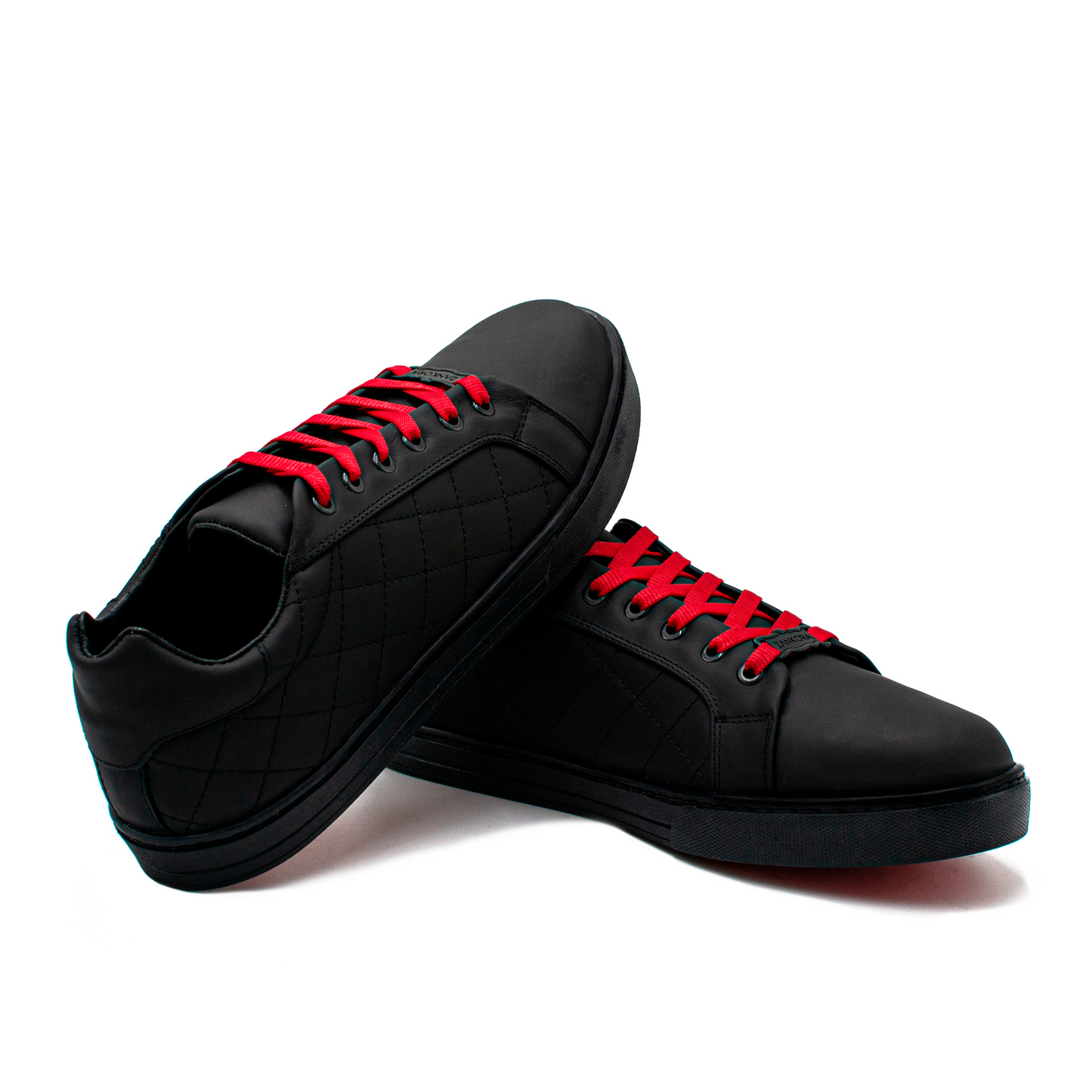 TENIS SNEAKERS NEGROS CAPITONADOS - JHU823I